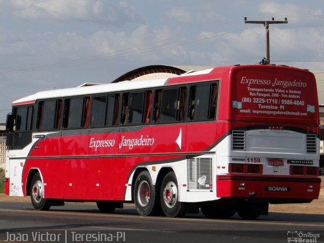 Expresso Jangadeiro 1159 na cidade de Teresina, Piauí, Brasil, por João Victor. Número da foto: #2910159.