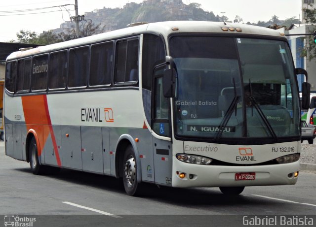 Evanil Transportes e Turismo RJ 132.016 na cidade de Rio de Janeiro, Rio de Janeiro, Brasil, por Gabriel Batista. ID da foto: 2910764.