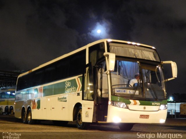 Cia. São Geraldo de Viação 11750 na cidade de Aracaju, Sergipe, Brasil, por Sergio Marques . ID da foto: 2911170.