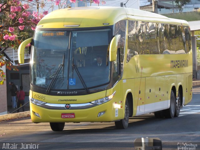 Viação Itapemirim 60695 na cidade de Belo Horizonte, Minas Gerais, Brasil, por Altair Júnior. Número da foto: #2909624.