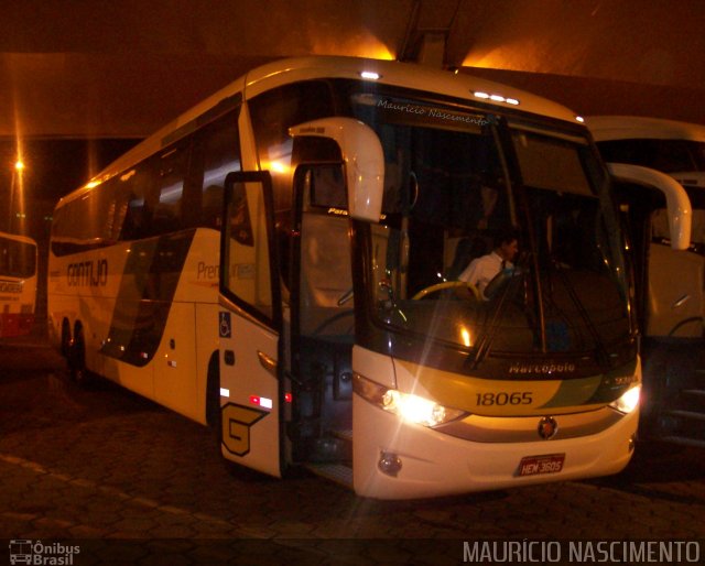 Empresa Gontijo de Transportes 18065 - Rodoviária na cidade de Belo Horizonte, Minas Gerais, Brasil, por Maurício Nascimento. ID da foto: 2911117.