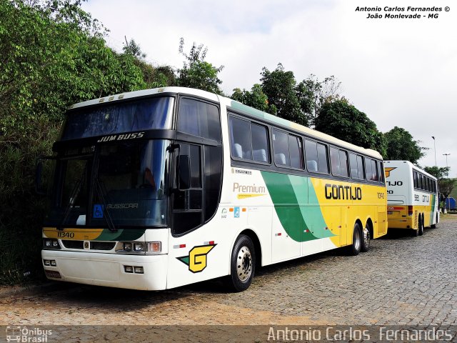 Empresa Gontijo de Transportes 11340 na cidade de João Monlevade, Minas Gerais, Brasil, por Antonio Carlos Fernandes. ID da foto: 2909533.