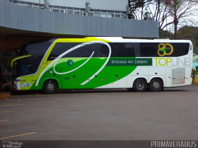 Expresso Princesa dos Campos 6338 na cidade de Francisco Beltrão, Paraná, Brasil, por Alexandre Rodrigo. Número da foto: #2913019.