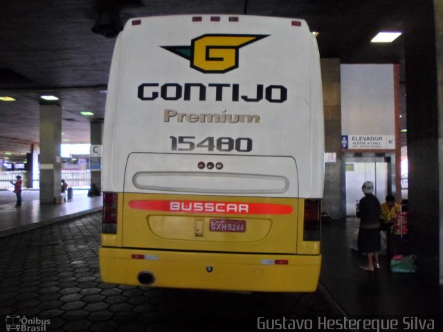 Empresa Gontijo de Transportes 15480 na cidade de Belo Horizonte, Minas Gerais, Brasil, por Gustavo Hestereque Silva. Número da foto: #2913238.
