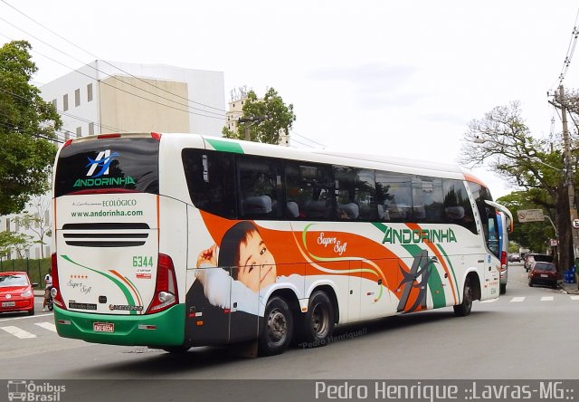 Empresa de Transportes Andorinha 6344 na cidade de São Paulo, São Paulo, Brasil, por Pedro Henrique Gumercindo da Silva. Número da foto: #2912132.