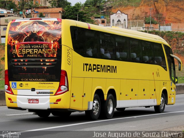 Viação Itapemirim 60795 na cidade de Barra Mansa, Rio de Janeiro, Brasil, por José Augusto de Souza Oliveira. Número da foto: #2913145.