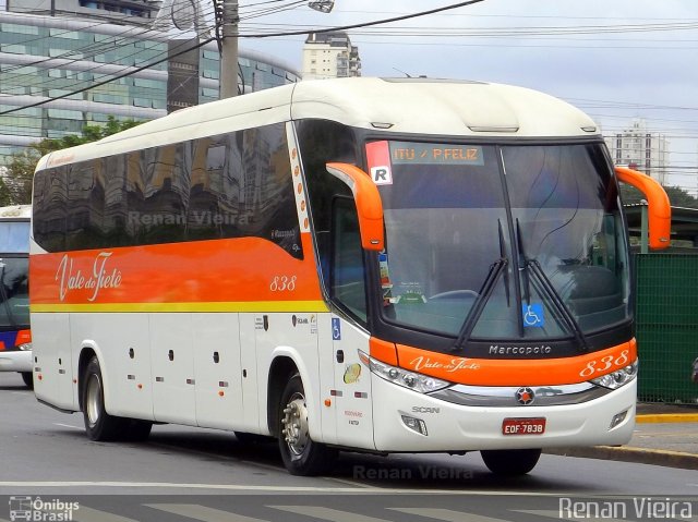 Viação Vale do Tietê 838 na cidade de São Paulo, São Paulo, Brasil, por Renan Vieira. ID da foto: 2912162.