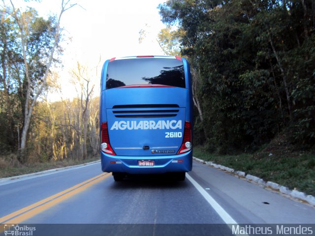 Viação Águia Branca 26110 na cidade de Venda Nova do Imigrante, Espírito Santo, Brasil, por Matheus Mendes. Número da foto: #2913695.