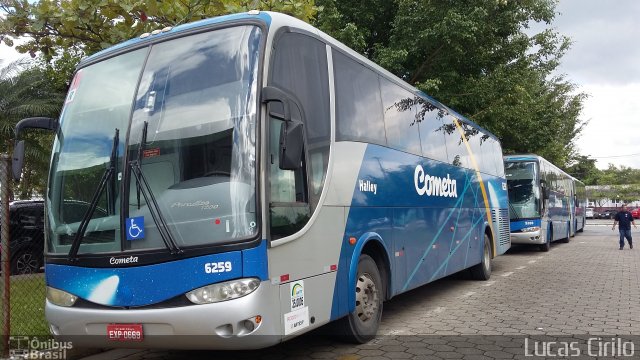 Viação Cometa 6259 na cidade de Guarujá, São Paulo, Brasil, por Lucas Cirilo. ID da foto: 2913936.