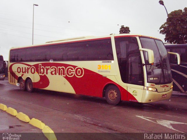 Viação Ouro Branco 3101 na cidade de São Paulo, São Paulo, Brasil, por Rafael Martins. Número da foto: #2913575.