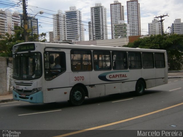 Capital Transportes Urbanos 3070 na cidade de Salvador, Bahia, Brasil, por Marcelo Pereira. ID da foto: 2914577.