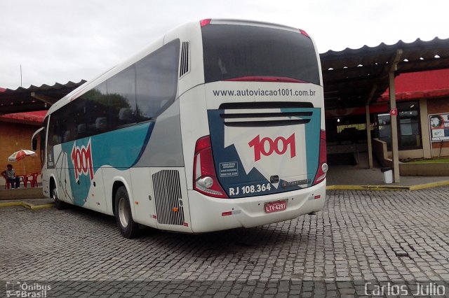 Auto Viação 1001 RJ 108.364 na cidade de Casimiro de Abreu, Rio de Janeiro, Brasil, por Carlos Julio. Número da foto: #2915532.