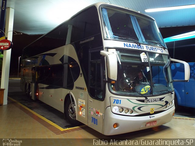 Nambei Turismo 701 na cidade de Guaratinguetá, São Paulo, Brasil, por Fabio Alcantara. ID da foto: 2919110.