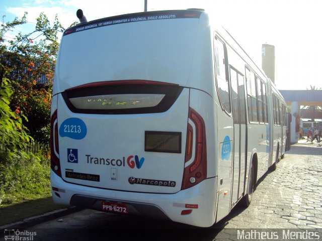 Santa Zita Transportes Coletivos 21213 na cidade de Serra, Espírito Santo, Brasil, por Matheus Mendes. Número da foto: #2918724.