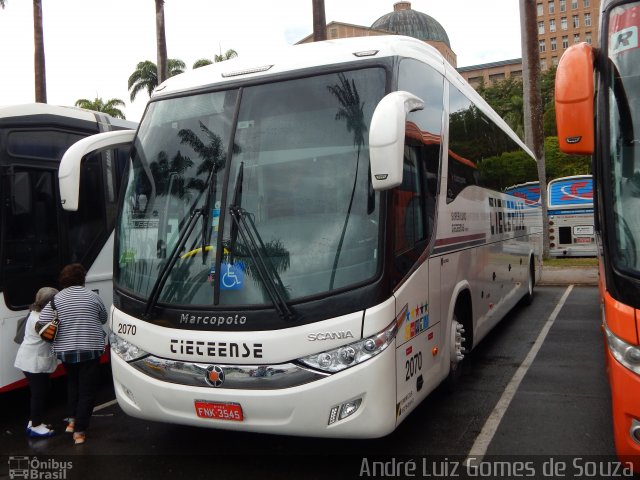 Tieteense Turismo 2070 na cidade de Aparecida, São Paulo, Brasil, por André Luiz Gomes de Souza. ID da foto: 2920939.