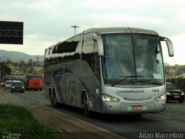 Pampulha Turismo 193 na cidade de Belo Horizonte, Minas Gerais, Brasil, por Adão Raimundo Marcelino. ID da foto: 2921150.