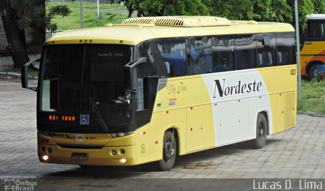 Viação Nordeste 8020 na cidade de João Pessoa, Paraíba, Brasil, por Lucas D. Lima. Número da foto: #2919587.