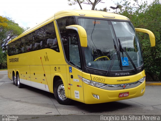 Viação Itapemirim 60803 na cidade de São Paulo, São Paulo, Brasil, por Rogério da Silva Pereira. Número da foto: #2921471.