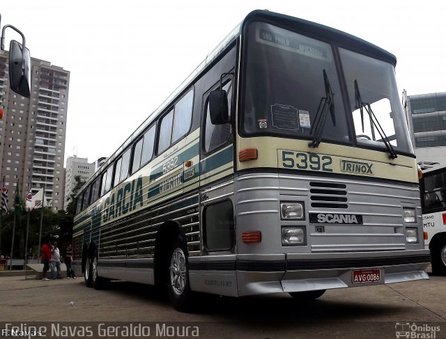 Viação Garcia 5392 na cidade de São Paulo, São Paulo, Brasil, por Felipe Navas Geraldo Moura . Número da foto: #2920003.