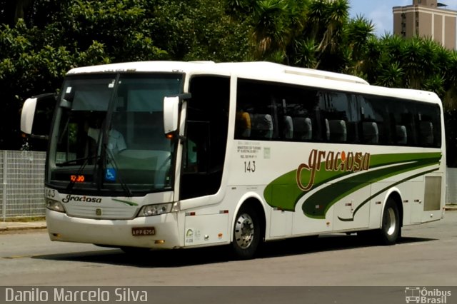 Viação Graciosa 143 na cidade de Curitiba, Paraná, Brasil, por Danilo Marcelo Silva. Número da foto: #2923345.
