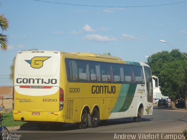 Empresa Gontijo de Transportes 12200 na cidade de Pirapora, Minas Gerais, Brasil, por Andrew Campos. Número da foto: #2923249.