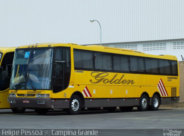 Viação Itapemirim 45263 na cidade de Campina Grande, Paraíba, Brasil, por Felipe Pessoa de Albuquerque. Número da foto: #2882114.