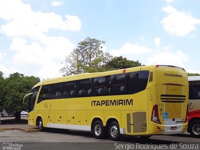 Viação Itapemirim 60777 na cidade de São Paulo, São Paulo, Brasil, por Sergio Rodrigues de Souza. Número da foto: #2881229.
