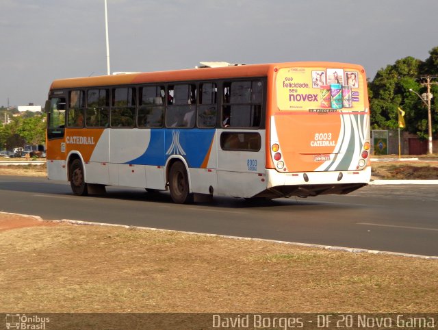 Advance Catedral Transportes 8003 na cidade de Novo Gama, Goiás, Brasil, por David Borges. Número da foto: #2882448.