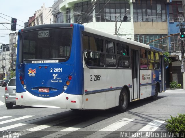 Sambaíba Transportes Urbanos 2 2051 na cidade de São Paulo, São Paulo, Brasil, por Michael  Alberto Vieira. Número da foto: #2883414.