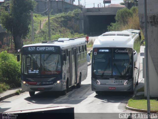 Expresso Cristália 211141 na cidade de Campinas, São Paulo, Brasil, por Gabriel Almeida. Número da foto: #2882010.