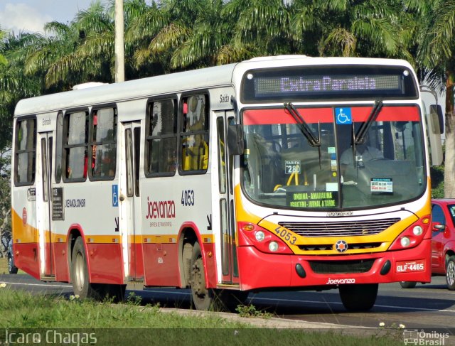Empresa de Transportes Joevanza 4053 na cidade de Salvador, Bahia, Brasil, por Ícaro Chagas. ID da foto: 2925438.