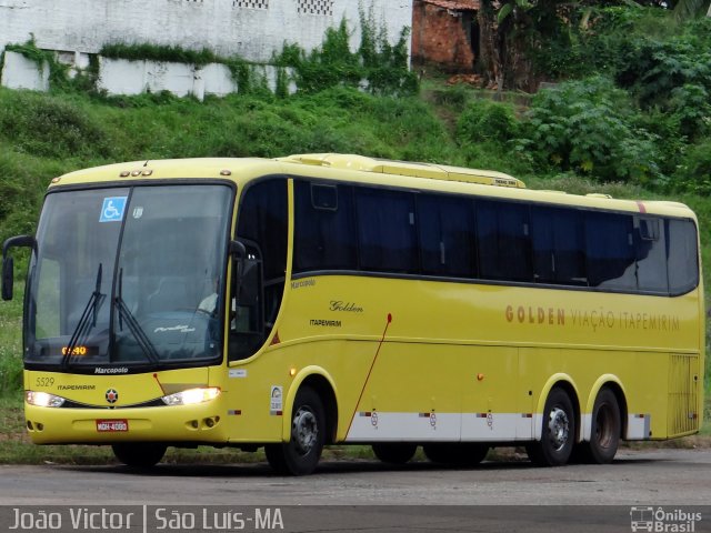 Viação Itapemirim 5529 na cidade de São Luís, Maranhão, Brasil, por João Victor. ID da foto: 2925747.