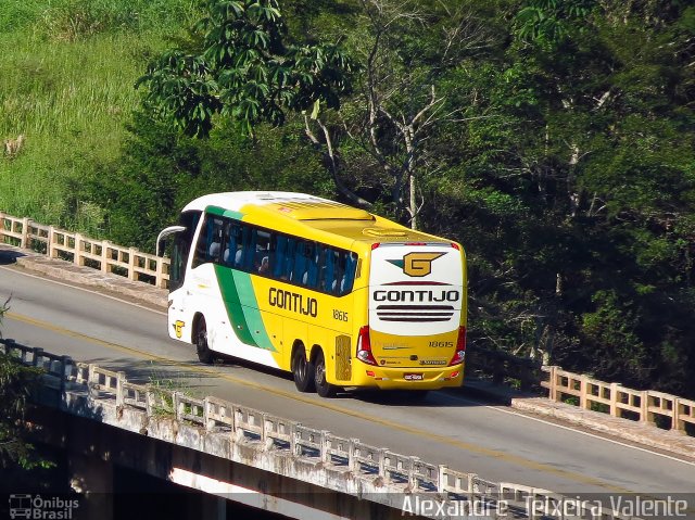 Empresa Gontijo de Transportes 18615 na cidade de João Monlevade, Minas Gerais, Brasil, por Alexandre  Teixeira Valente. Número da foto: #2925920.