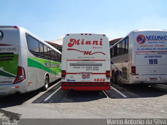 Miani Turismo 4030 na cidade de Aparecida, São Paulo, Brasil, por Marco Antonio da Silva. Número da foto: #2925789.