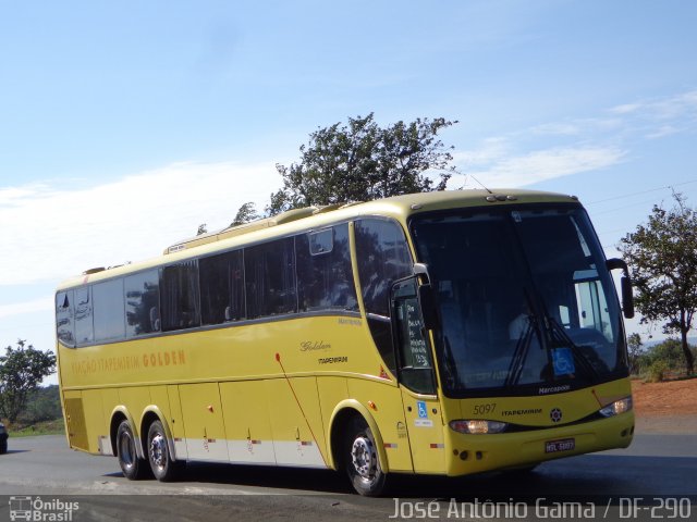 Viação Itapemirim 5097 na cidade de Gama, Distrito Federal, Brasil, por José Antônio Gama. ID da foto: 2924464.