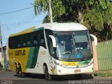Empresa Gontijo de Transportes 18075 na cidade de Pirapora, Minas Gerais, Brasil, por Andrew Campos. Número da foto: #:id.