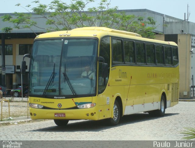 Viação Itapemirim 8543 na cidade de Campos dos Goytacazes, Rio de Janeiro, Brasil, por Paulo  Junior. Número da foto: #2928469.