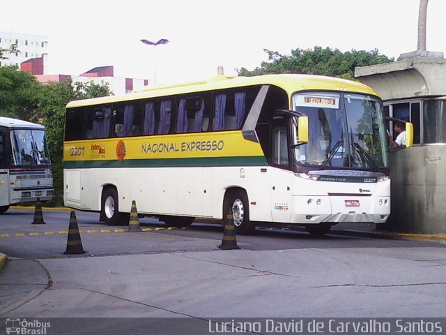 Nacional Expresso 12207 na cidade de São Paulo, São Paulo, Brasil, por Luciano David de Carvalho Santos. Número da foto: #2927385.