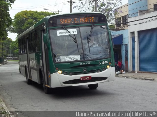 Via Sul Transportes Urbanos 5 1816 na cidade de São Paulo, São Paulo, Brasil, por Daniel Saraiva Cordeiro. Número da foto: #2927670.