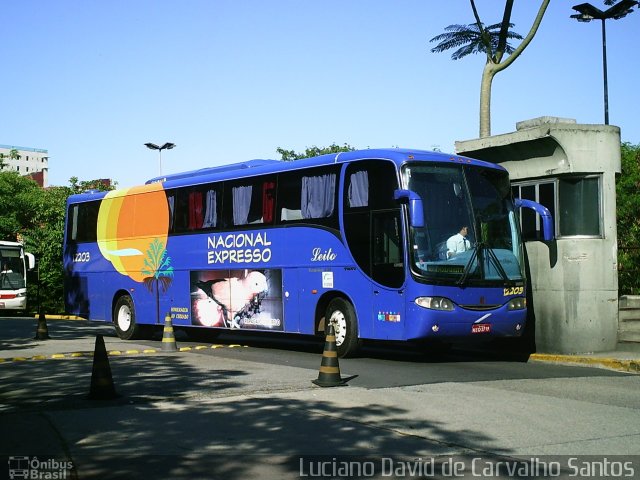 Nacional Expresso 12203 na cidade de São Paulo, São Paulo, Brasil, por Luciano David de Carvalho Santos. ID da foto: 2927348.