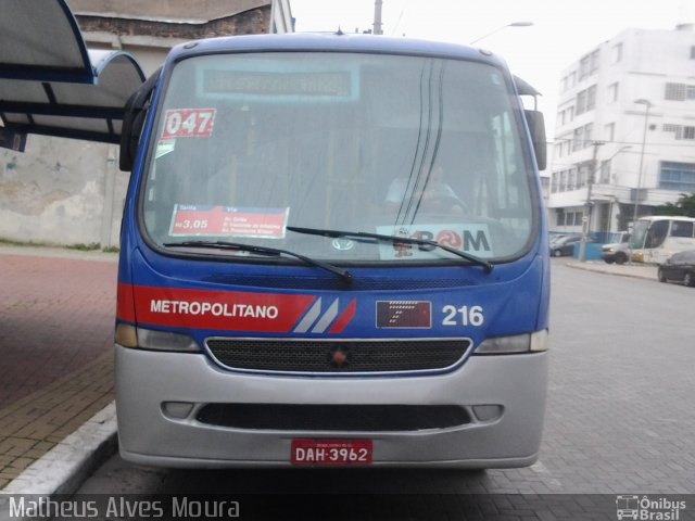 Tucuruvi Transportes e Turismo 216 na cidade de São Paulo, São Paulo, Brasil, por Matheus Alves Moura. Número da foto: #2930629.