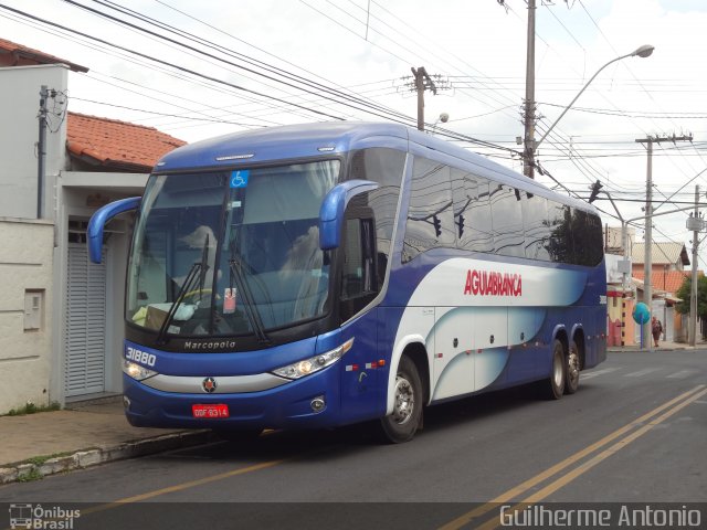 Viação Águia Branca 31880 na cidade de Araxá, Minas Gerais, Brasil, por Guilherme Antonio. Número da foto: #2929988.