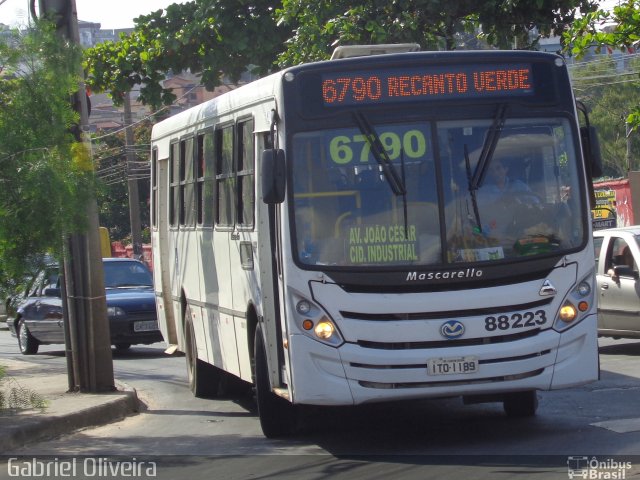 Viação Novo Retiro 88223 na cidade de Contagem, Minas Gerais, Brasil, por Gabriel Oliveira. Número da foto: #2930595.