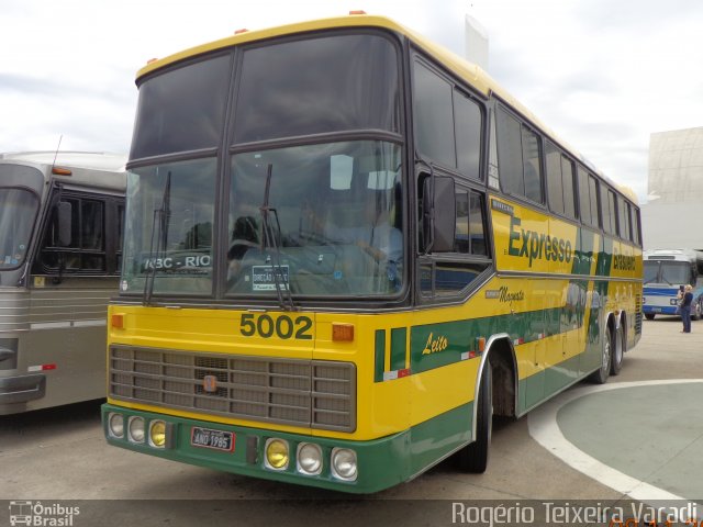Expresso Brasileiro 5002 na cidade de São Paulo, São Paulo, Brasil, por Rogério Teixeira Varadi. Número da foto: #2930487.