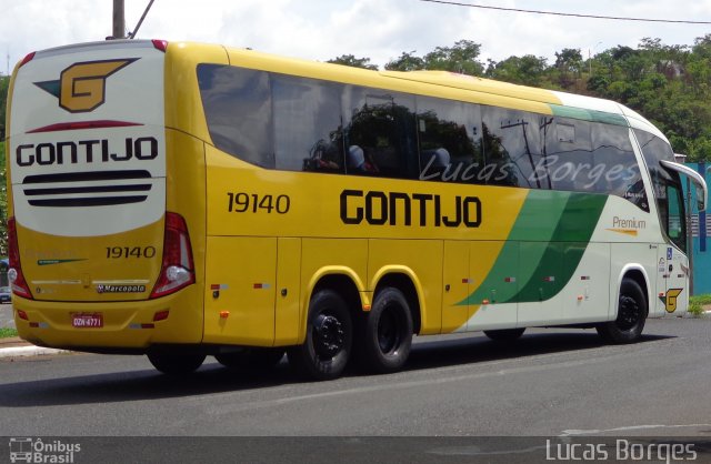 Empresa Gontijo de Transportes 19140 na cidade de Araxá, Minas Gerais, Brasil, por Lucas Borges . Número da foto: #2929582.