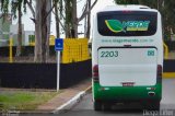Verde Transportes 2203 na cidade de Cuiabá, Mato Grosso, Brasil, por Diego Eifler. ID da foto: :id.