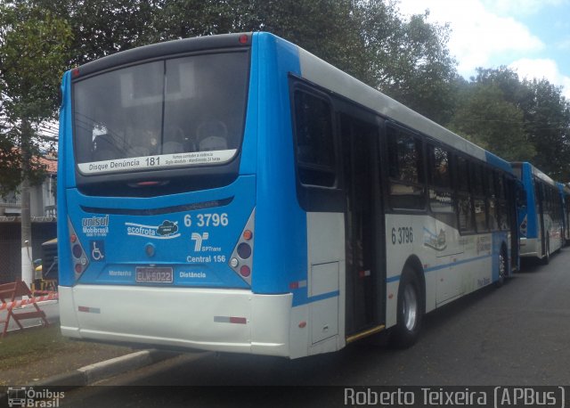 Viação Paratodos > São Jorge > Metropolitana São Paulo > Mobibrasil 6 3796 na cidade de São Paulo, São Paulo, Brasil, por Roberto Teixeira. Número da foto: #2933215.
