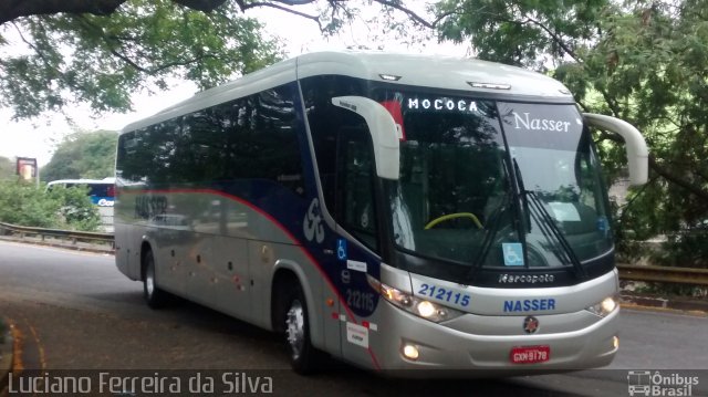 Viação Nasser 212115 na cidade de São Paulo, São Paulo, Brasil, por Luciano Ferreira da Silva. Número da foto: #2931893.