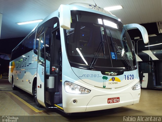 Transportadora Turística Natal 1620 na cidade de Guaratinguetá, São Paulo, Brasil, por Fabio Alcantara. ID da foto: 2933414.