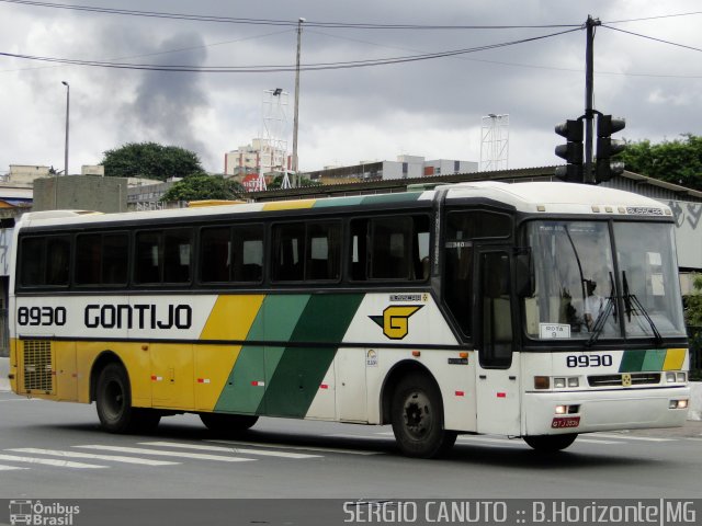 Empresa Gontijo de Transportes 8930 na cidade de Belo Horizonte, Minas Gerais, Brasil, por Sérgio Augusto Braga Canuto. ID da foto: 2933239.